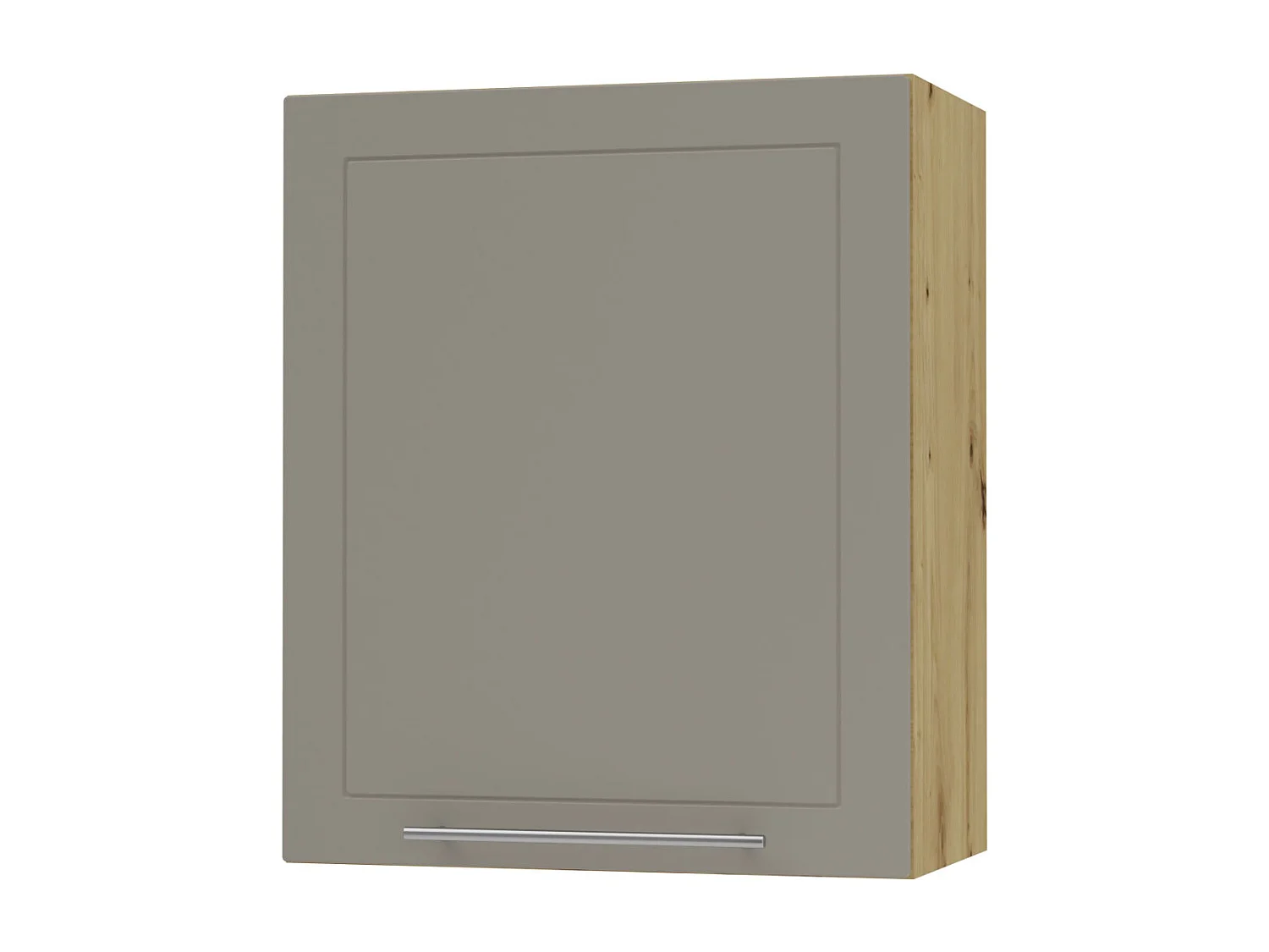 KÜCHENHÄNGESCHRANK Kvantum W2/60 Beige Matt / Eiche Artisan Matt 60 / 32,5 / 72cm