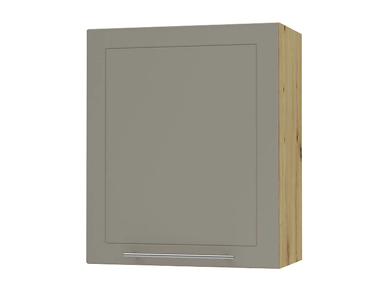 KÜCHENHÄNGESCHRANK Kvantum W2/60 Beige Matt / Eiche Artisan Matt 60 / 32,5 / 72cm