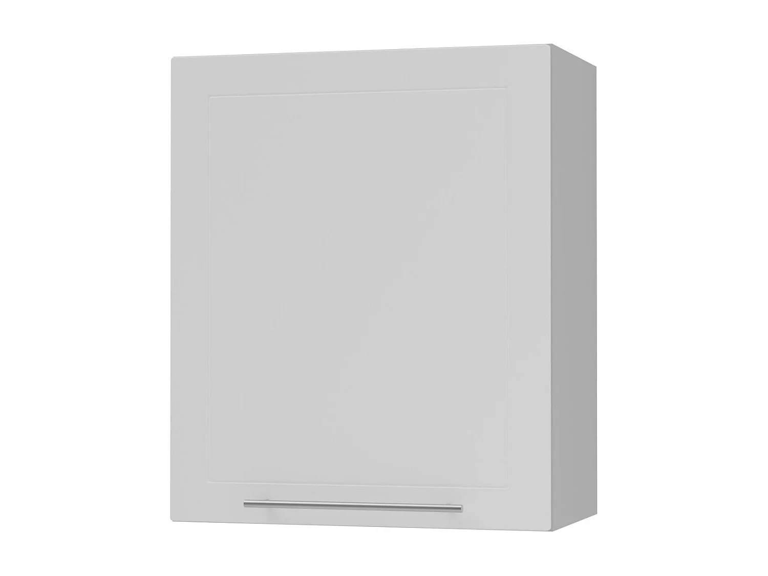 KÜCHENHÄNGESCHRANK Kvantum W2/60 Weiß Matt / Grau Matt 60 / 32,5 / 72cm