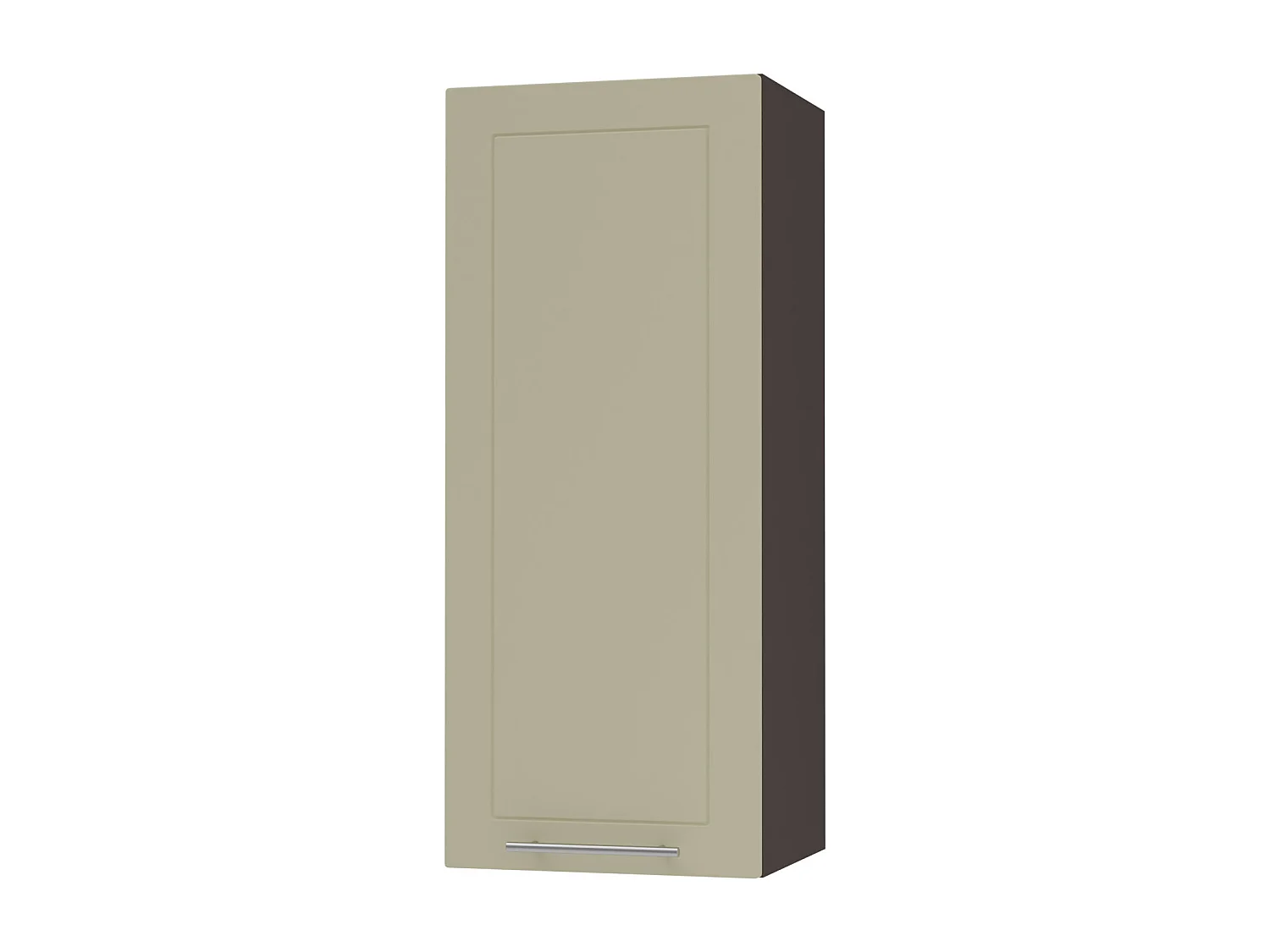 KÜCHENHÄNGESCHRANK Kvantum W4/40 Vanille Matt / Lava Matt 40 / 32,5 / 96cm