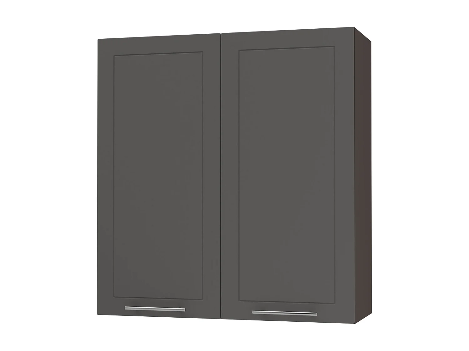 KÜCHENHÄNGESCHRANK Kvantum W4/90 Graphit Matt / Lava Matt 90 / 32,5 / 96cm