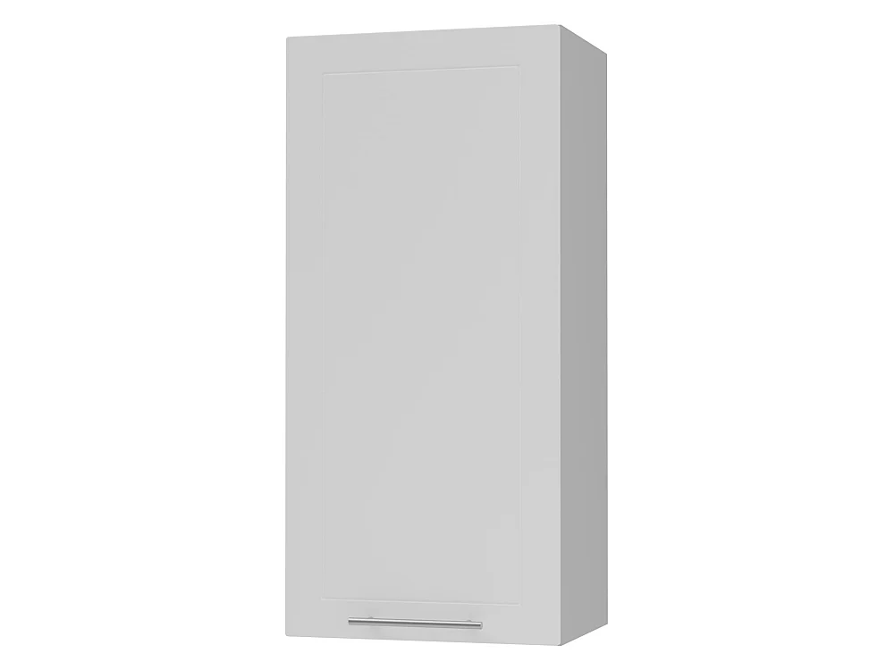 KÜCHENHÄNGESCHRANK Kvantum W4/45 Weiß Matt / Grau Matt 45 / 32,5 / 96cm