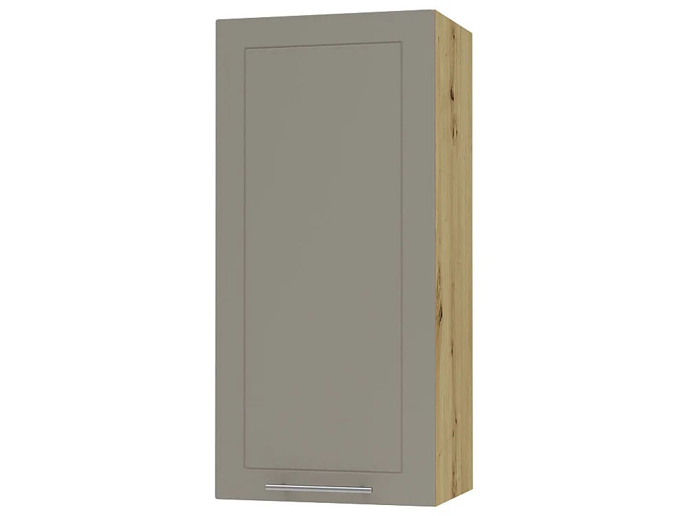 KÜCHENHÄNGESCHRANK Kvantum W4/45 Beige Matt / Eiche Artisan Matt 45 / 32,5 / 96cm