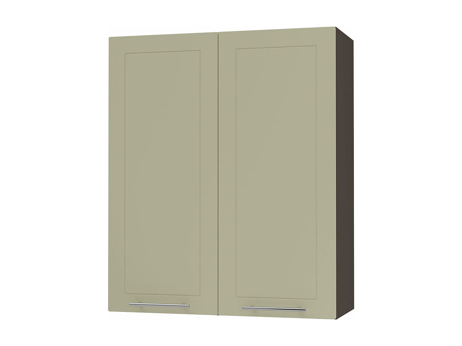 KÜCHENHÄNGESCHRANK Kvantum W4/80 Vanille Matt / Lava Matt 80 / 32,5 / 96cm