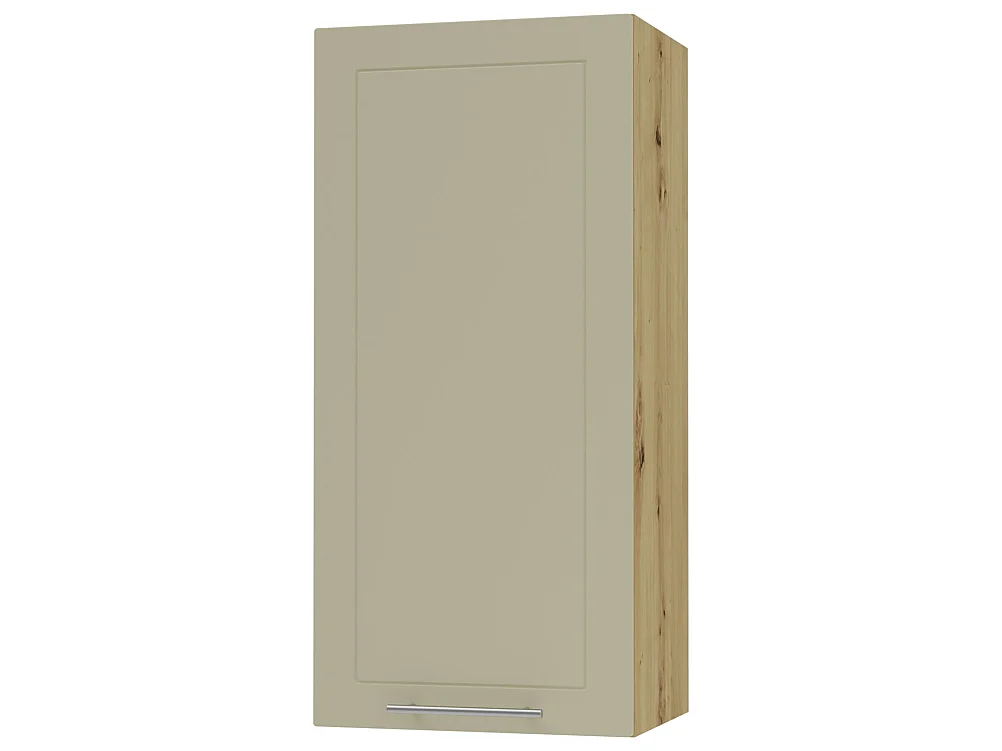 KÜCHENHÄNGESCHRANK Kvantum W4/45 Vanille Matt / Eiche Artisan Matt 45 / 32,5 / 96cm