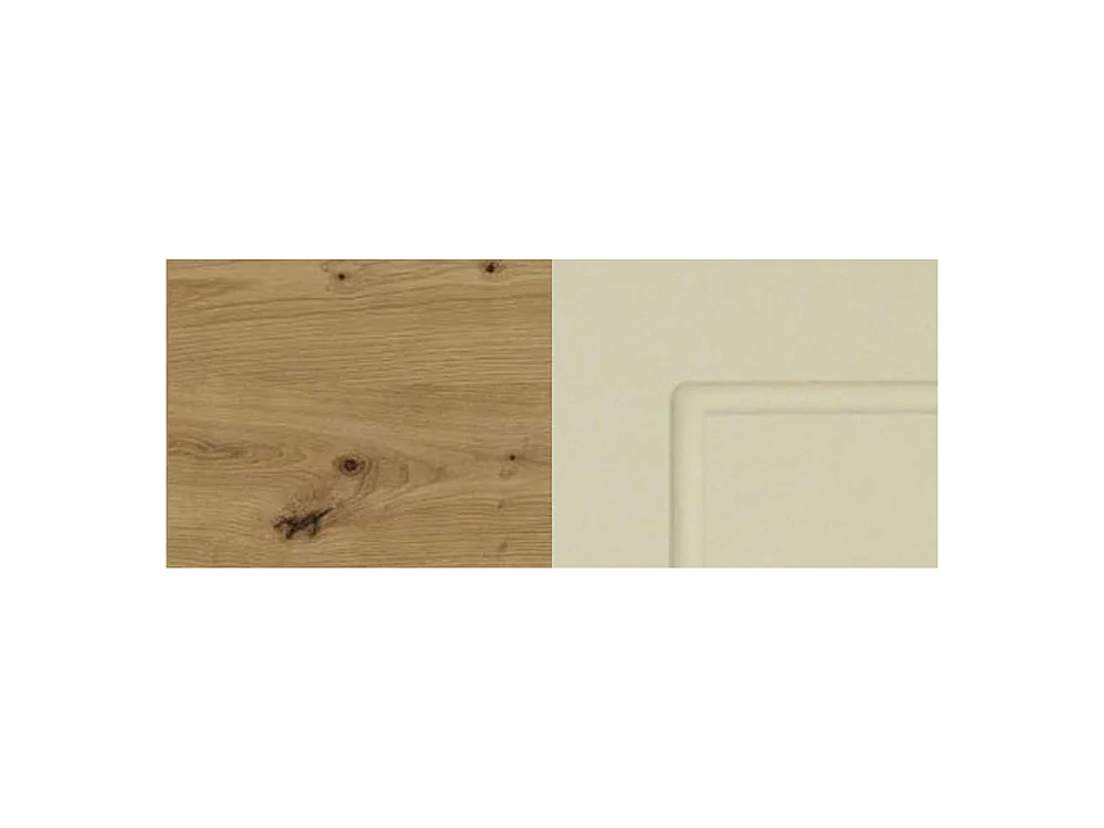 KÜCHENHÄNGESCHRANK Kvantum W4/45 Vanille Matt / Eiche Artisan Matt 45 / 32,5 / 96cm