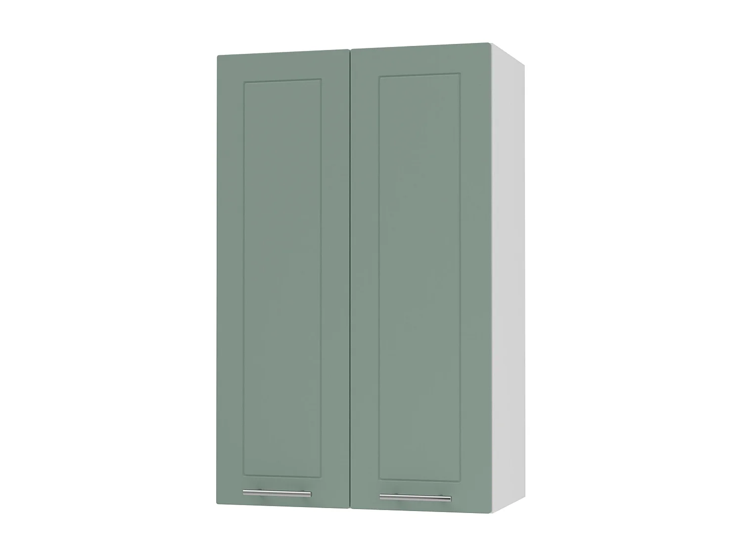 KÜCHENHÄNGESCHRANK Kvantum W4/60 Mint Matt / Weiß Matt 60 / 32,5 / 96cm