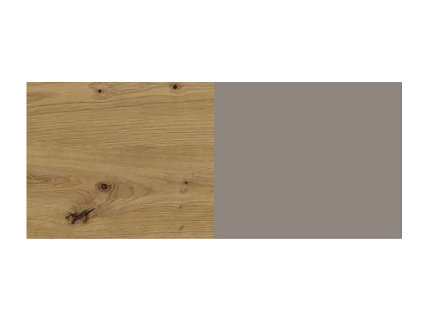 KÜCHENUNTERSCHRANK Bonn Stone Grey Matt / Eiche Artisan Matt 50 / 50 / 82cm