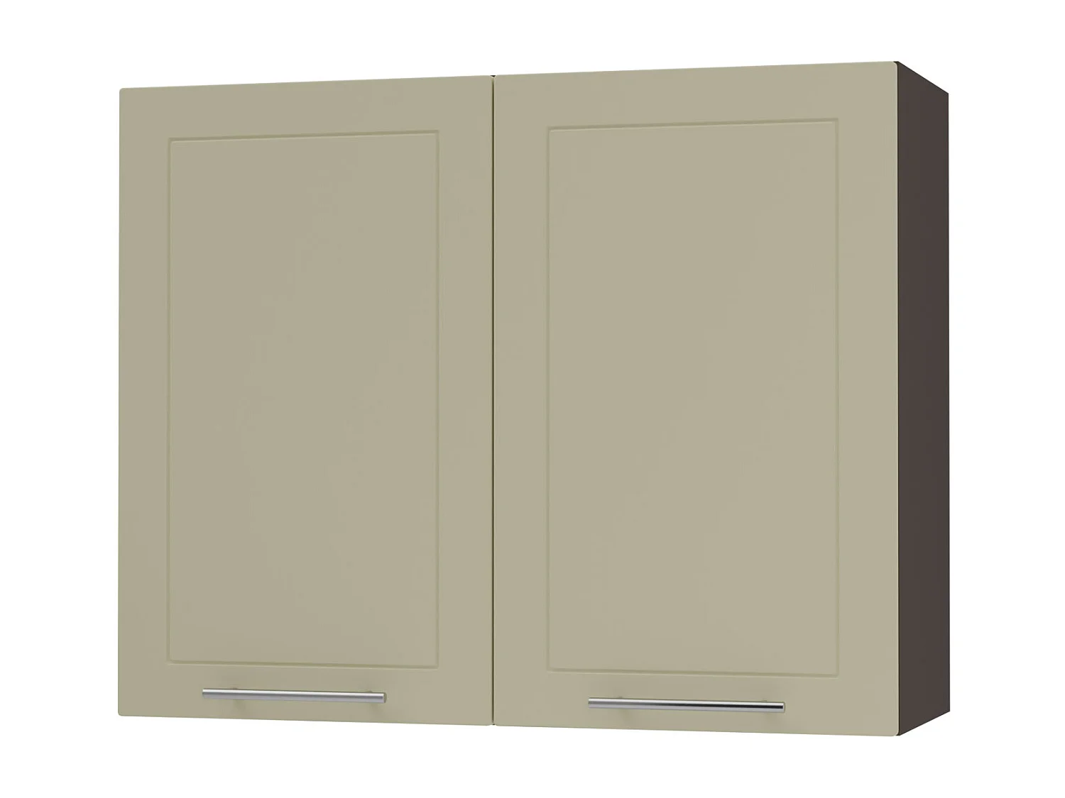 KÜCHENHÄNGESCHRANK Kvantum W3/90 Vanille Matt / Lava Matt 90 / 32,5 / 72cm