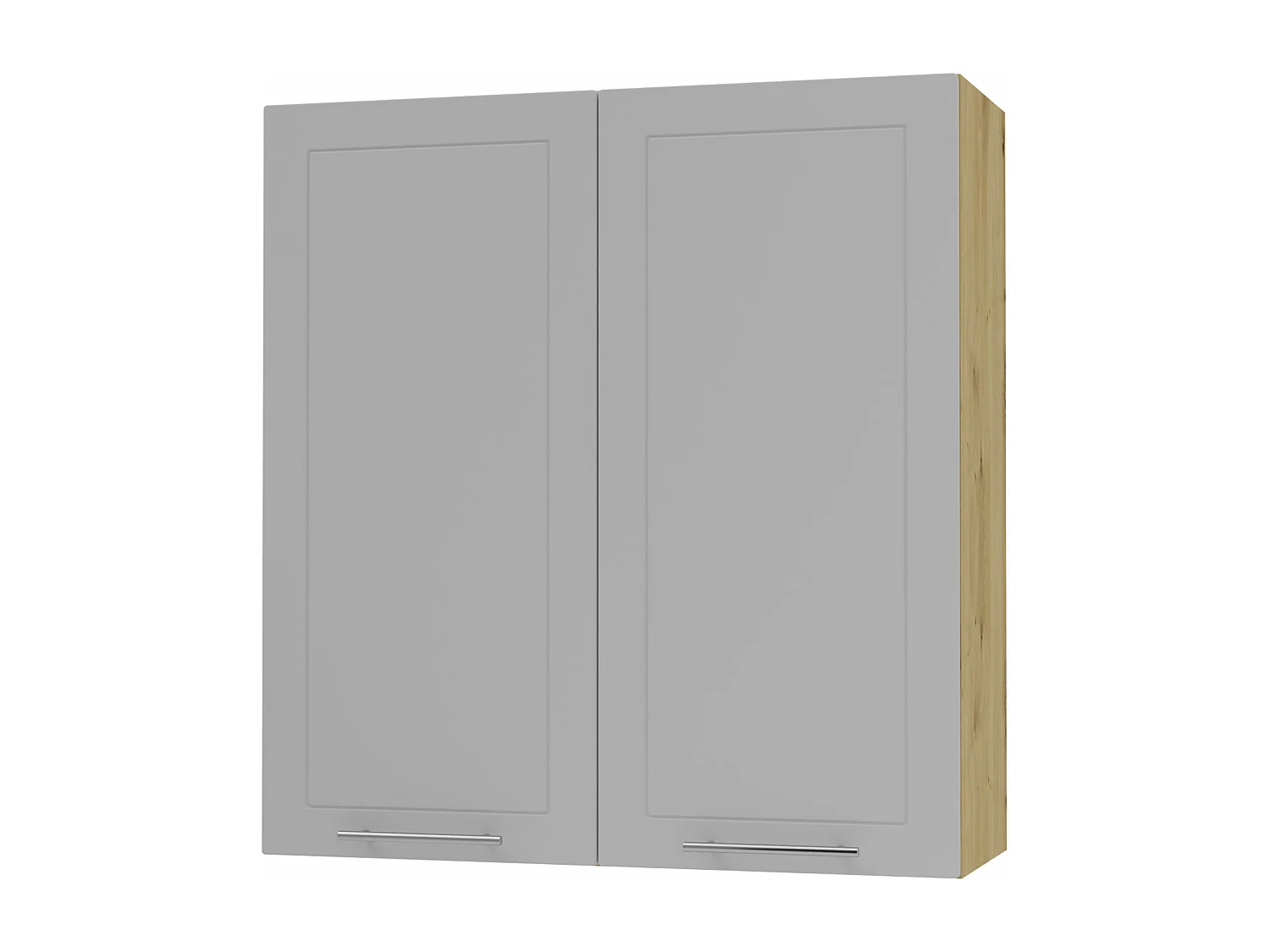 KÜCHENHÄNGESCHRANK Kvantum W4/90 Dust Grey Matt / Eiche Artisan Matt 90 / 32,5 / 96cm