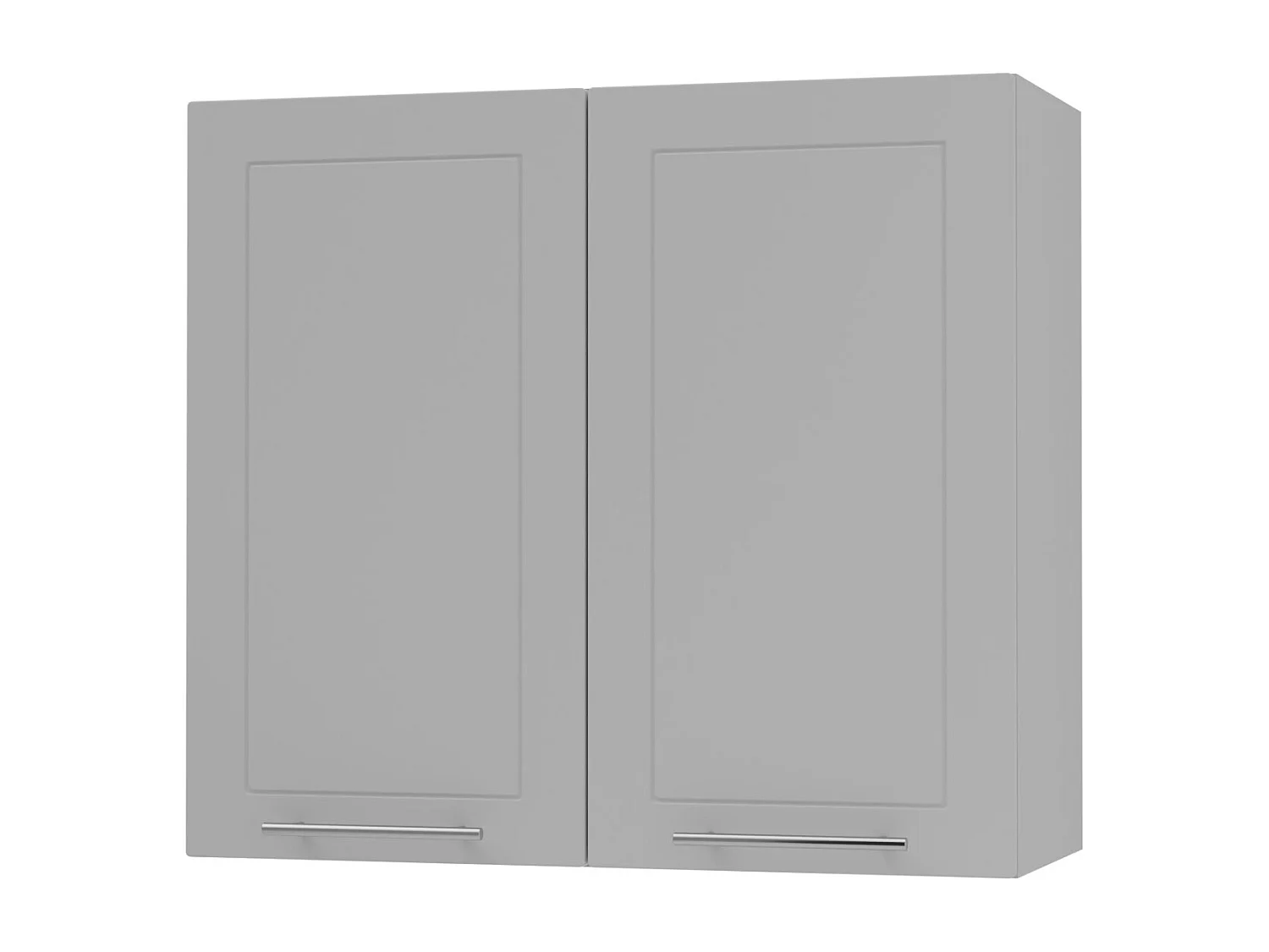 KÜCHENHÄNGESCHRANK Kvantum W3/80 Dust Grey Matt / Grau Matt 80 / 32,5 / 72cm