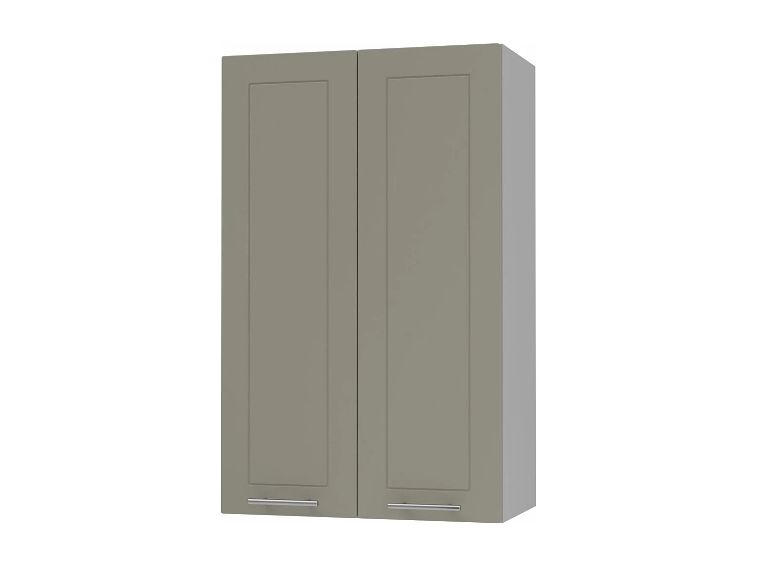 KÜCHENHÄNGESCHRANK Kvantum W4/60 Beige Matt / Grau Matt 60 / 32,5 / 96cm