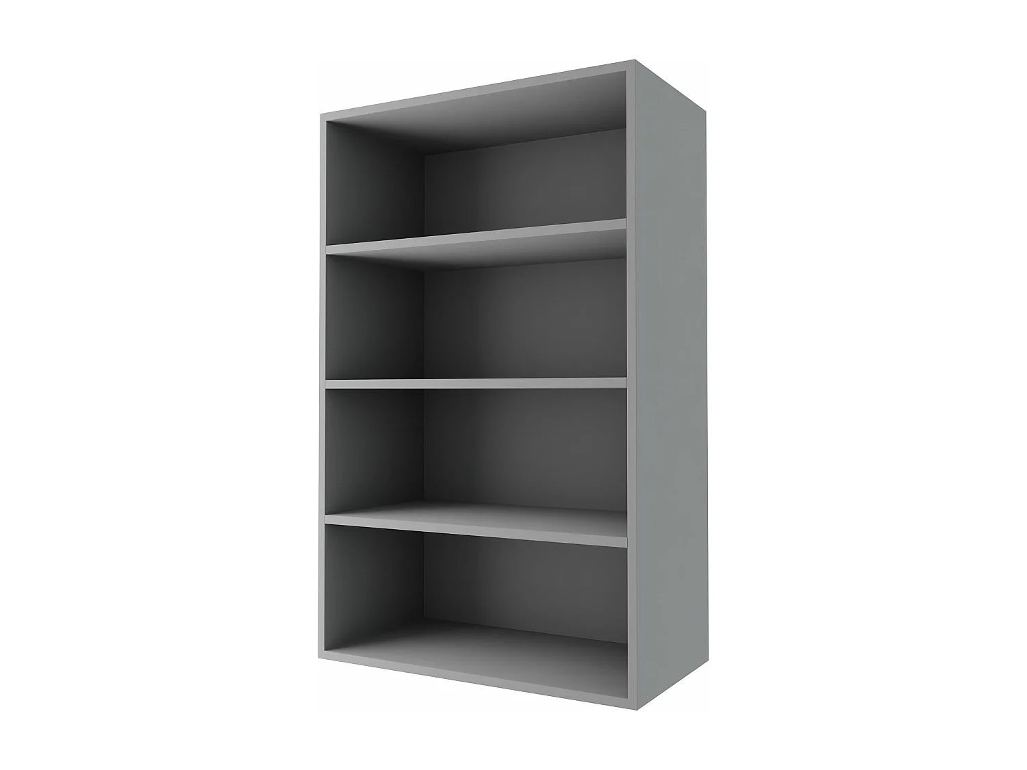 KÜCHENHÄNGESCHRANK Kvantum W4/60 Beige Matt / Grau Matt 60 / 32,5 / 96cm