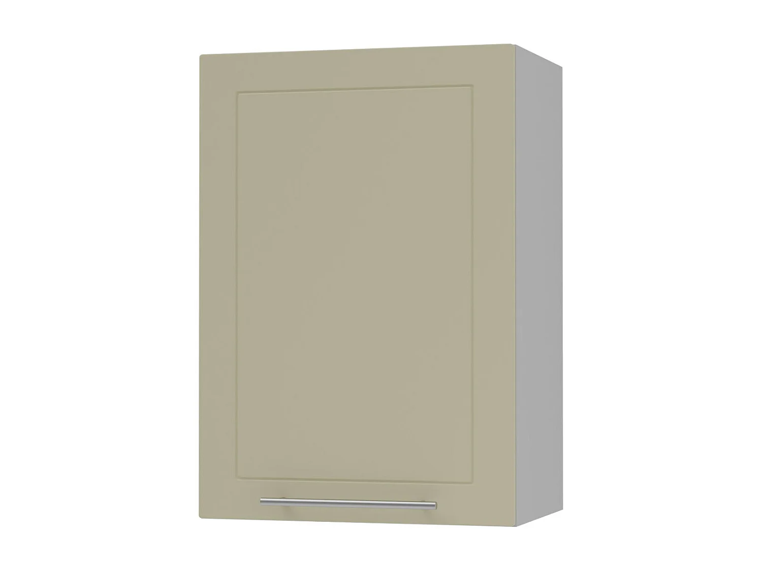 KÜCHENHÄNGESCHRANK Kvantum W2/50 Vanille Matt / Grau Matt 50 / 32,5 / 72cm