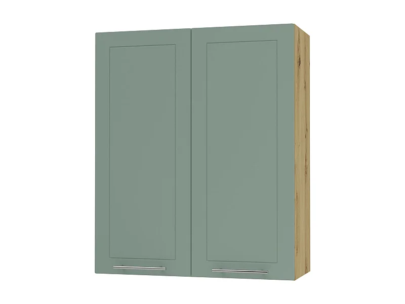 KÜCHENHÄNGESCHRANK Kvantum W4/80 Mint Matt / Eiche Artisan Matt 80 / 32,5 / 96cm