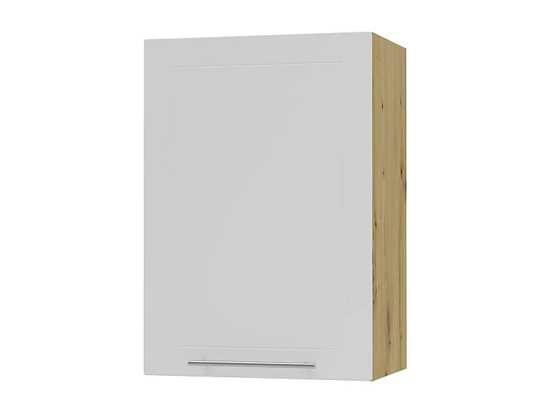 KÜCHENHÄNGESCHRANK Kvantum W2/50 Weiß Matt / Eiche Artisan Matt 50 / 32,5 / 72cm