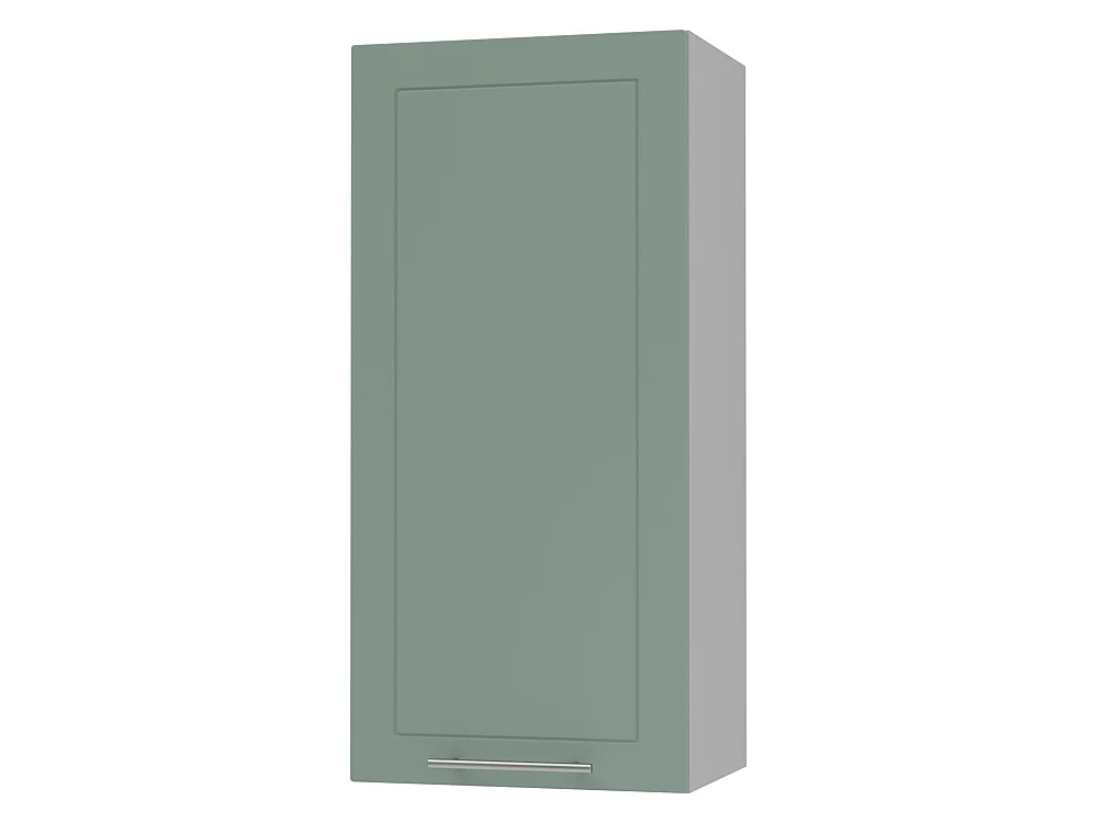 KÜCHENHÄNGESCHRANK Kvantum W4/45 Mint Matt / Grau Matt 45 / 32,5 / 96cm