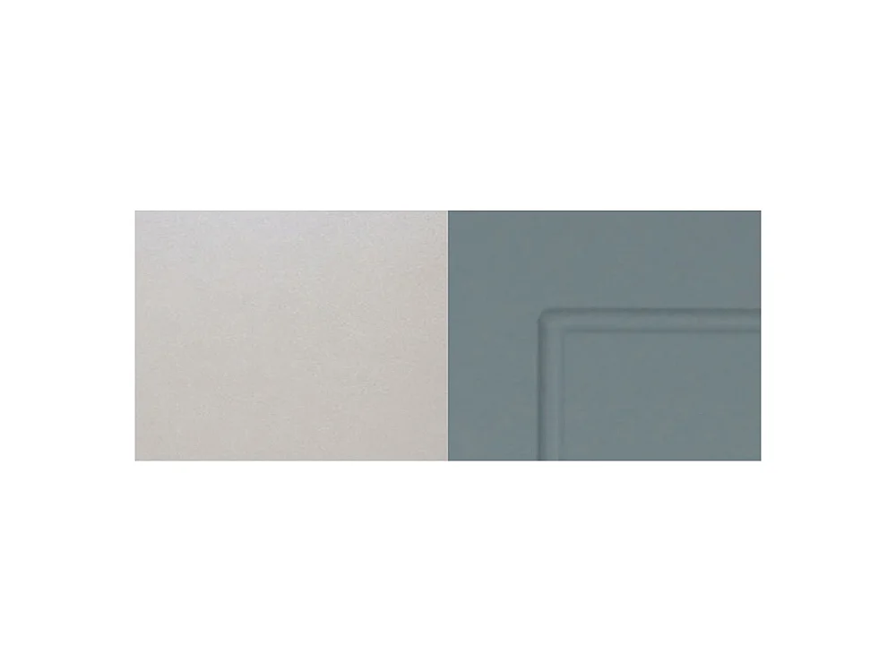 KÜCHENHÄNGESCHRANK Kvantum W4/45 Mint Matt / Grau Matt 45 / 32,5 / 96cm