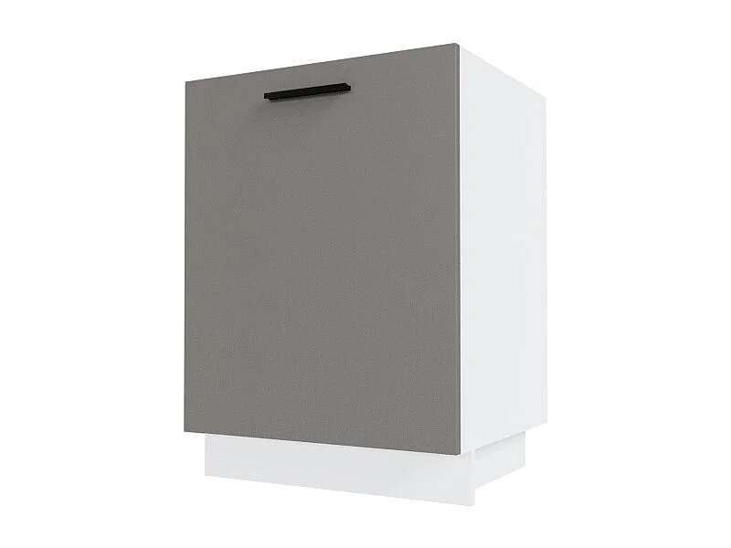 KÜCHENUNTERSCHRANK Bonn D1D/60 Stone Grey Matt / Weiß Matt 60 / 50 / 82cm