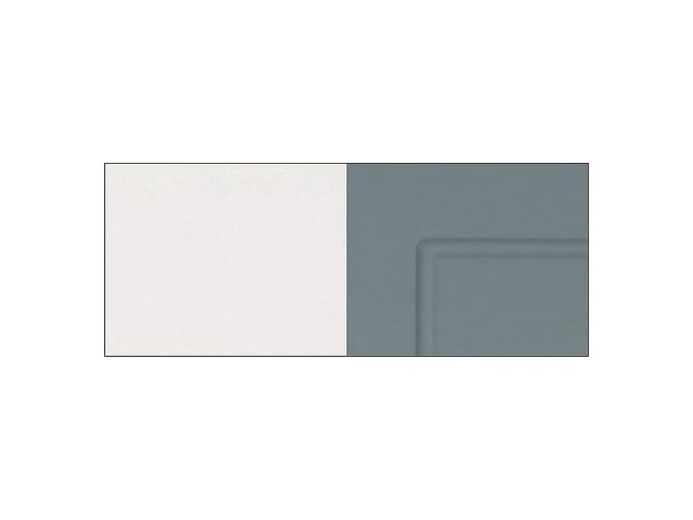 KÜCHENHÄNGESCHRANK Kvantum W4/45 Mint Matt / Weiß Matt 45 / 32,5 / 96cm