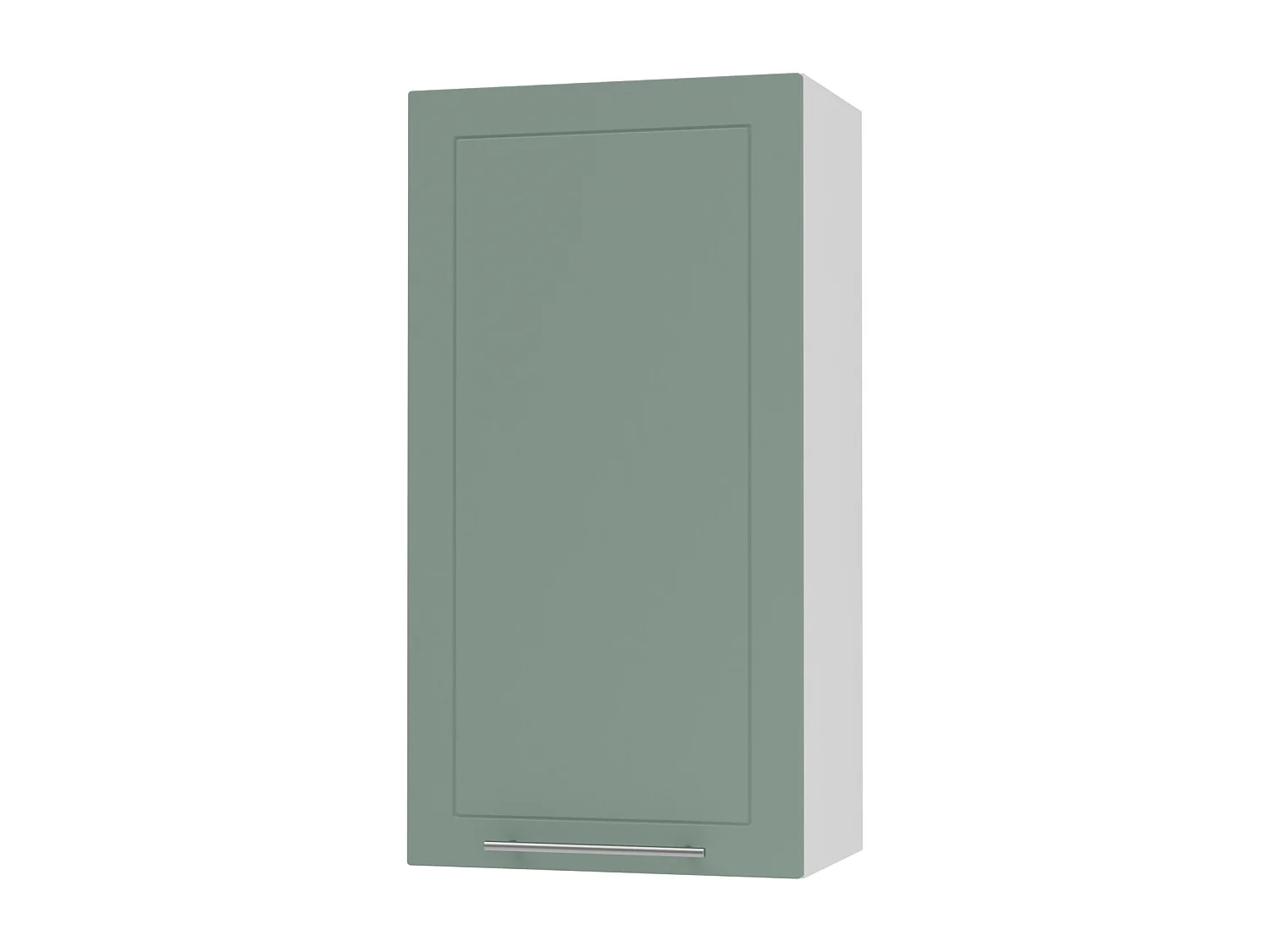 KÜCHENHÄNGESCHRANK Kvantum W4/50 Mint Matt / Weiß Matt 50 / 32,5 / 96cm