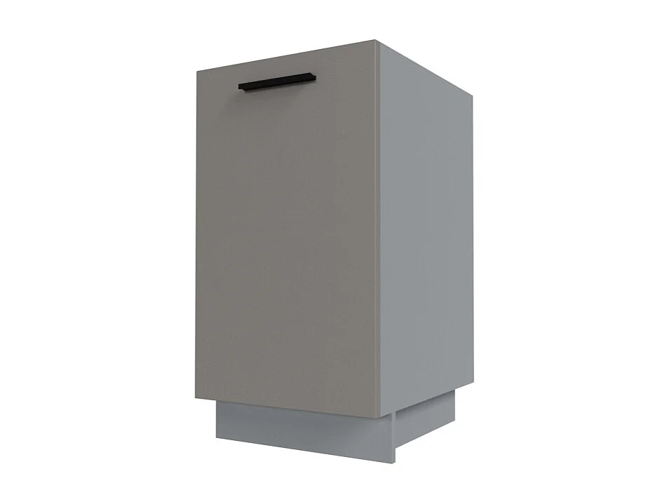 KÜCHENUNTERSCHRANK Bonn Stone Grey Matt / Grau Matt 45 / 50 / 82cm