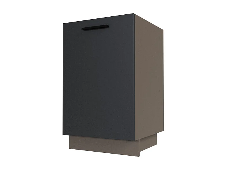 KÜCHENUNTERSCHRANK Bonn Graphit Matt / Lava Matt 50 / 50 / 82cm