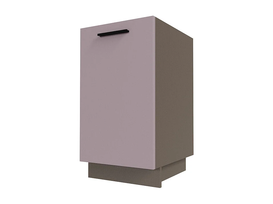 KÜCHENUNTERSCHRANK Bonn Rosé Kupfer Matt / Lava Matt 45 / 50 / 82cm