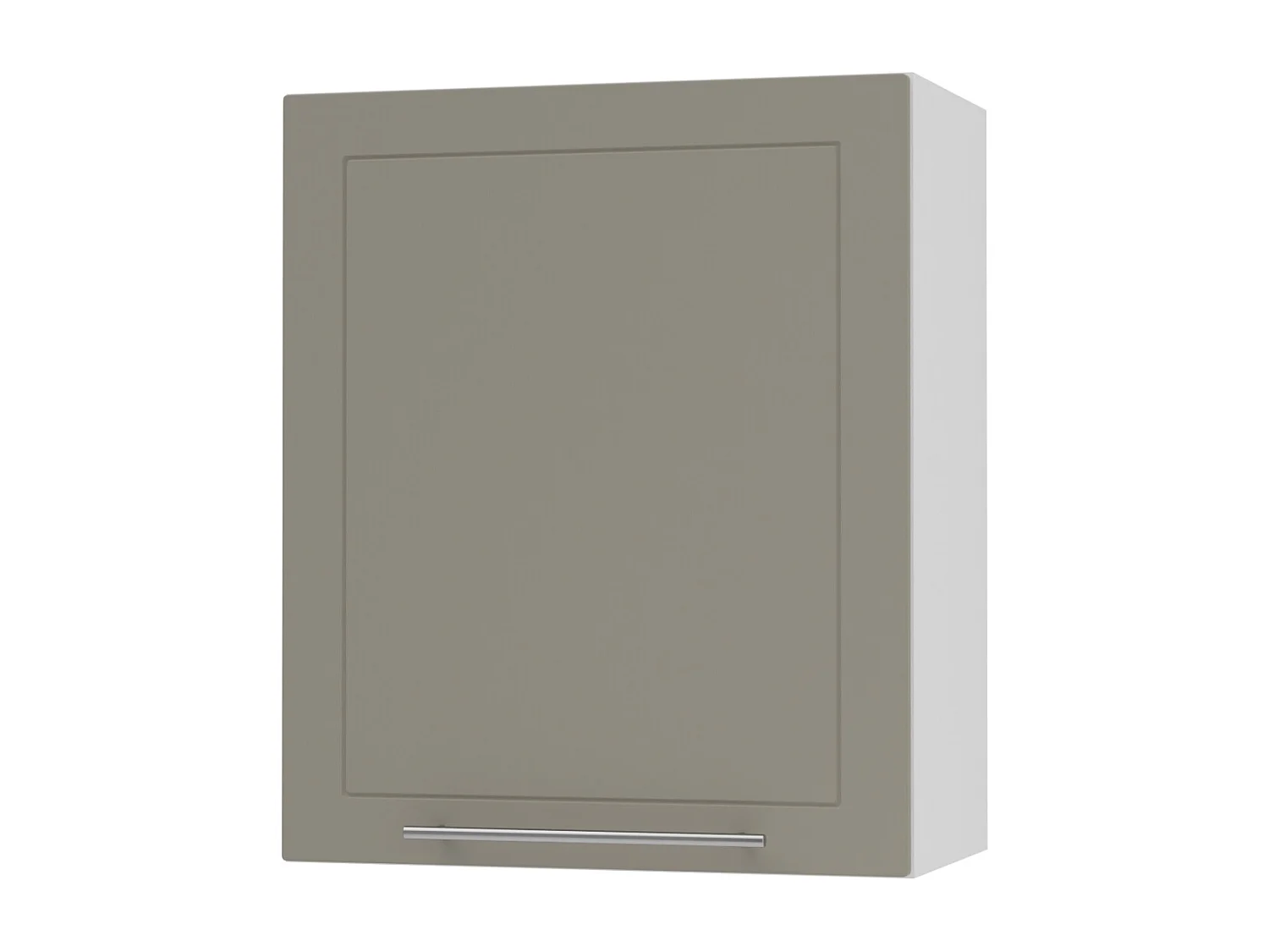 KÜCHENHÄNGESCHRANK Kvantum W2/60 Beige Matt / Weiß Matt 60 / 32,5 / 72cm