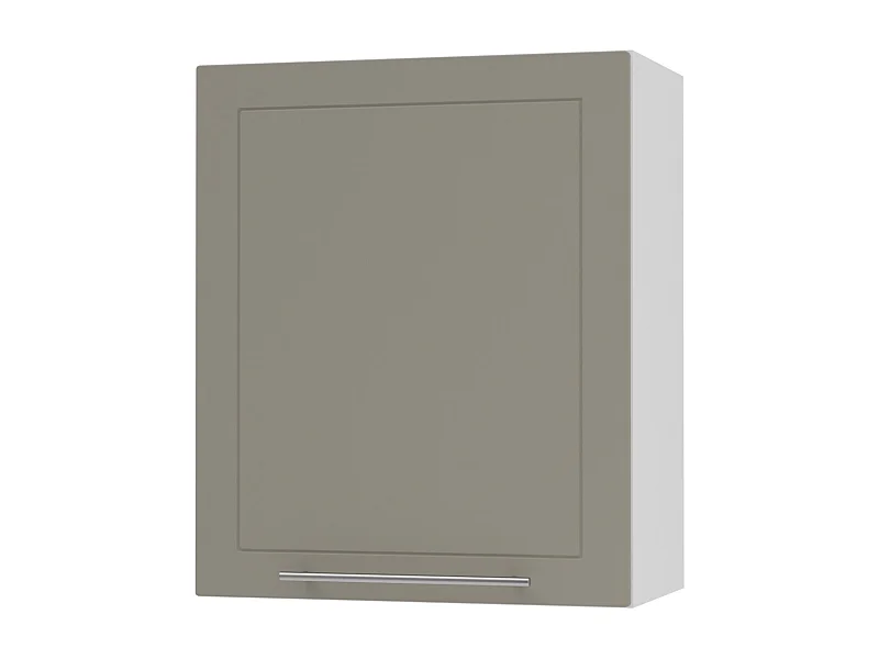 KÜCHENHÄNGESCHRANK Kvantum W2/60 Beige Matt / Weiß Matt 60 / 32,5 / 72cm