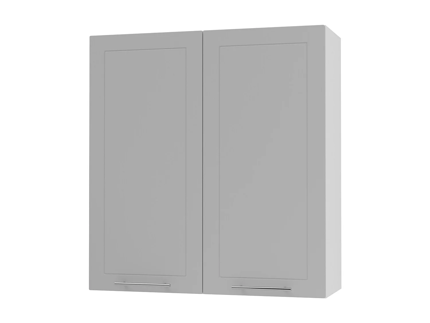 KÜCHENHÄNGESCHRANK Kvantum W4/90 Dust Grey Matt / Weiß Matt 90 / 32,5 / 96cm