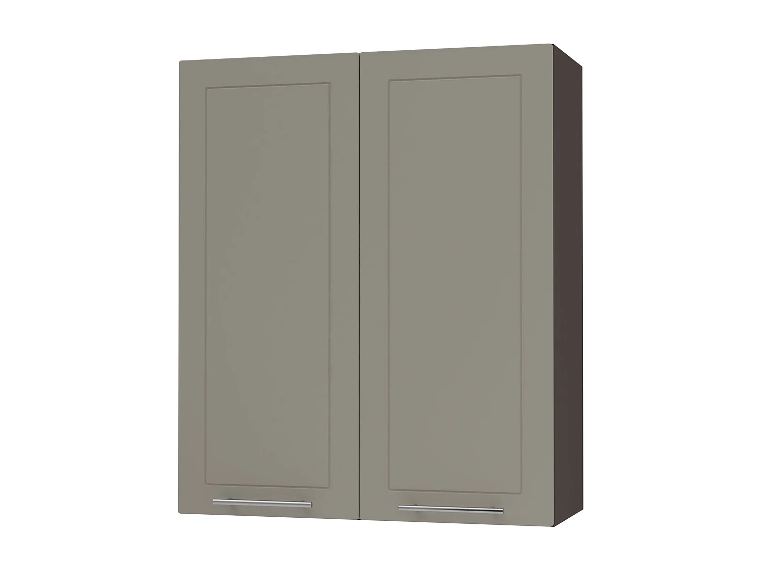 KÜCHENHÄNGESCHRANK Kvantum W4/80 Beige Matt / Lava Matt 80 / 32,5 / 96cm