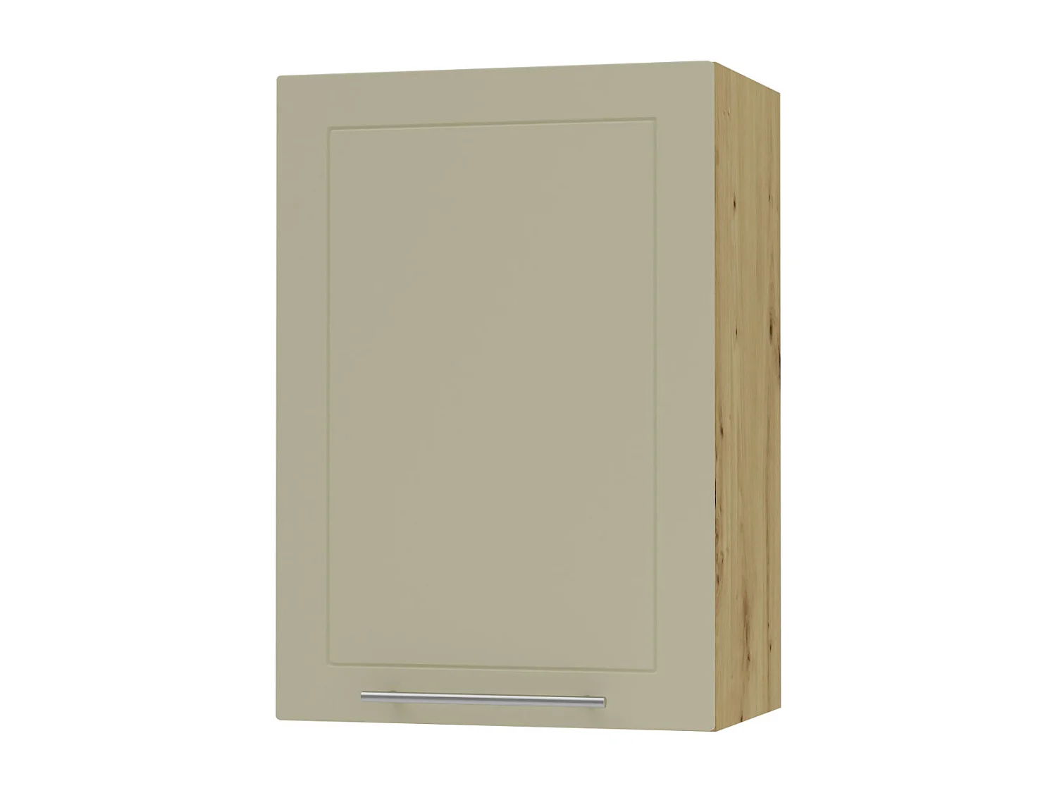 KÜCHENHÄNGESCHRANK Kvantum W2/50 Vanille Matt / Eiche Artisan Matt 50 / 32,5 / 72cm