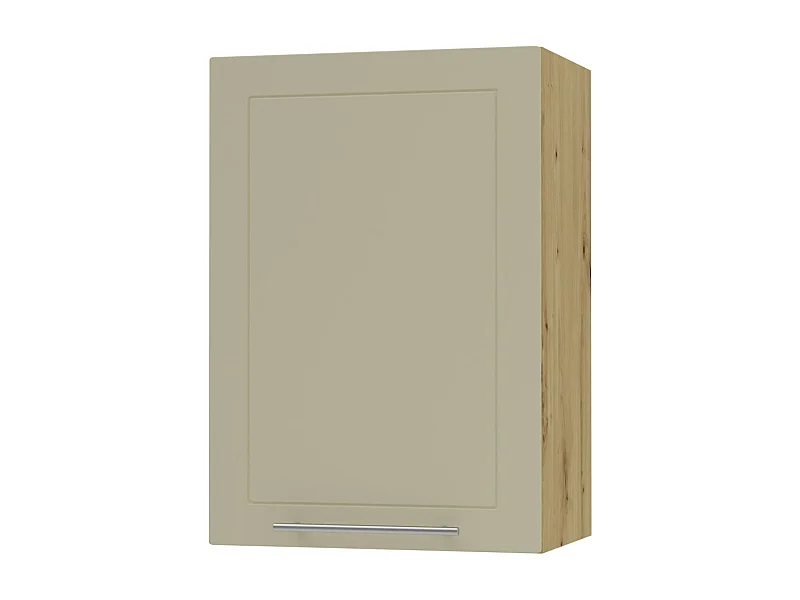 KÜCHENHÄNGESCHRANK Kvantum W2/50 Vanille Matt / Eiche Artisan Matt 50 / 32,5 / 72cm