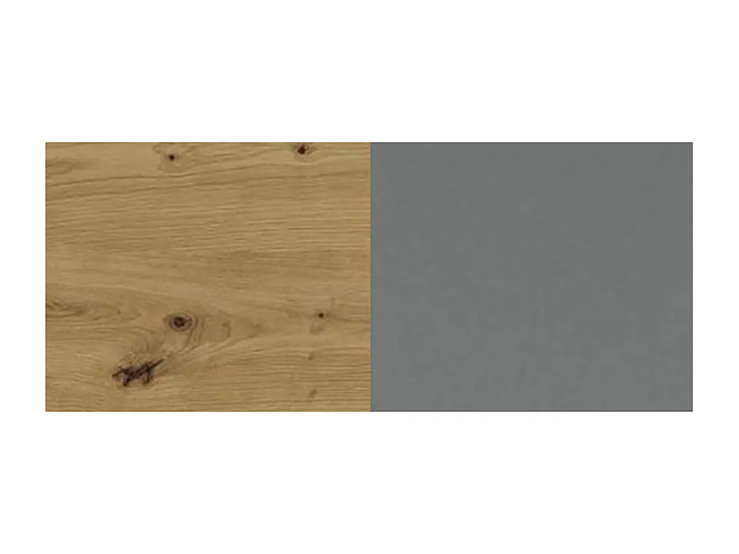 KÜCHENUNTERSCHRANK Bonn Dust Grey Matt / Eiche Artisan Matt 50 / 50 / 82cm