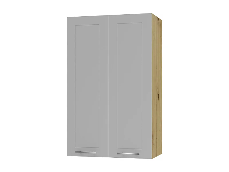KÜCHENHÄNGESCHRANK Kvantum W4/60 Dust Grey Matt / Eiche Artisan Matt 60 / 32,5 / 96cm