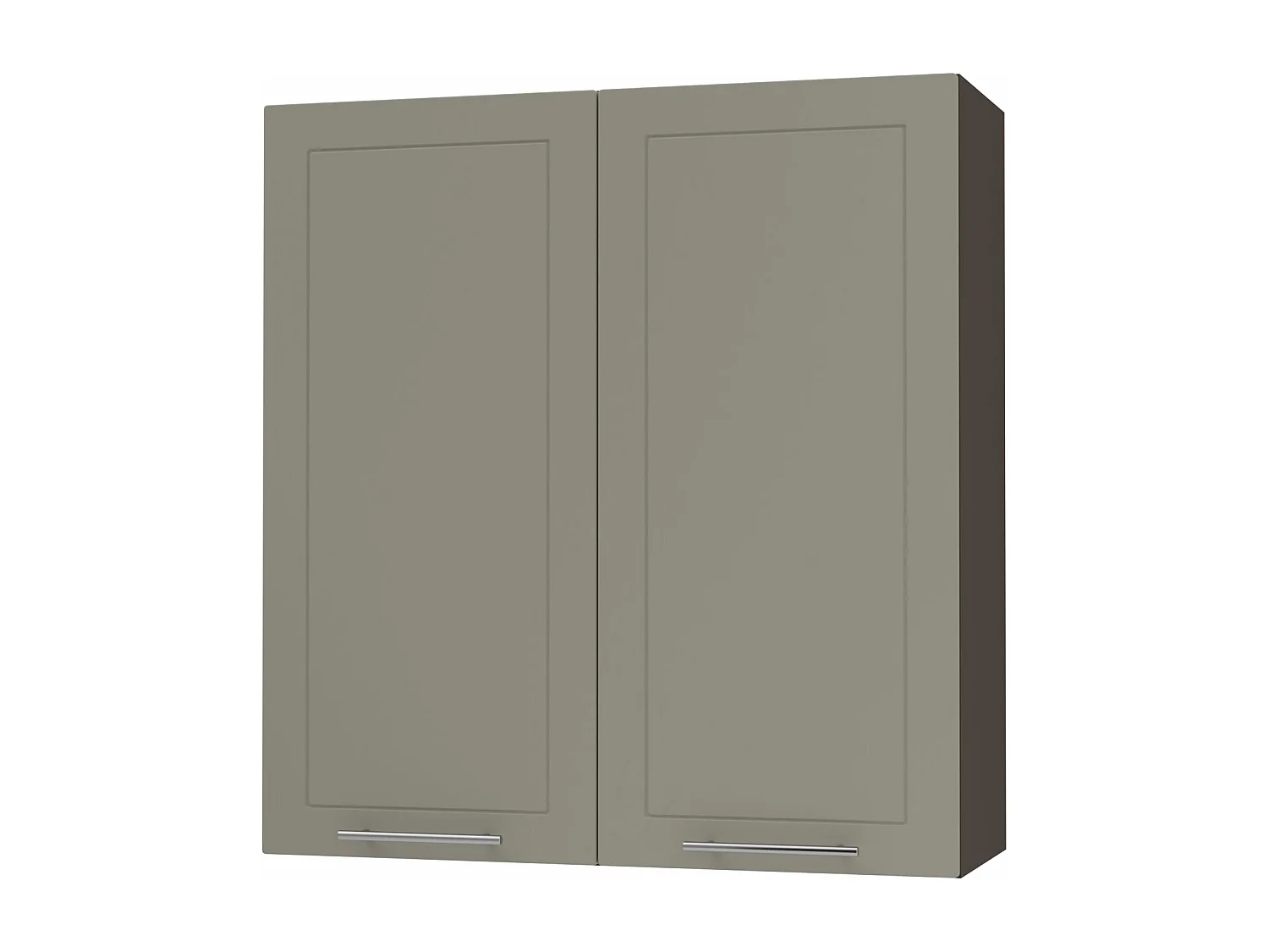 KÜCHENHÄNGESCHRANK Kvantum W4/90 Weiß Matt / Lava Matt 90 / 32,5 / 96cm