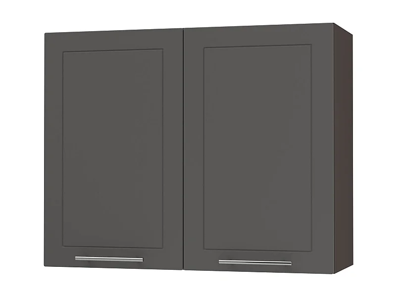 KÜCHENHÄNGESCHRANK Kvantum W3/90 Graphit Matt / Lava Matt 90 / 32,5 / 72cm