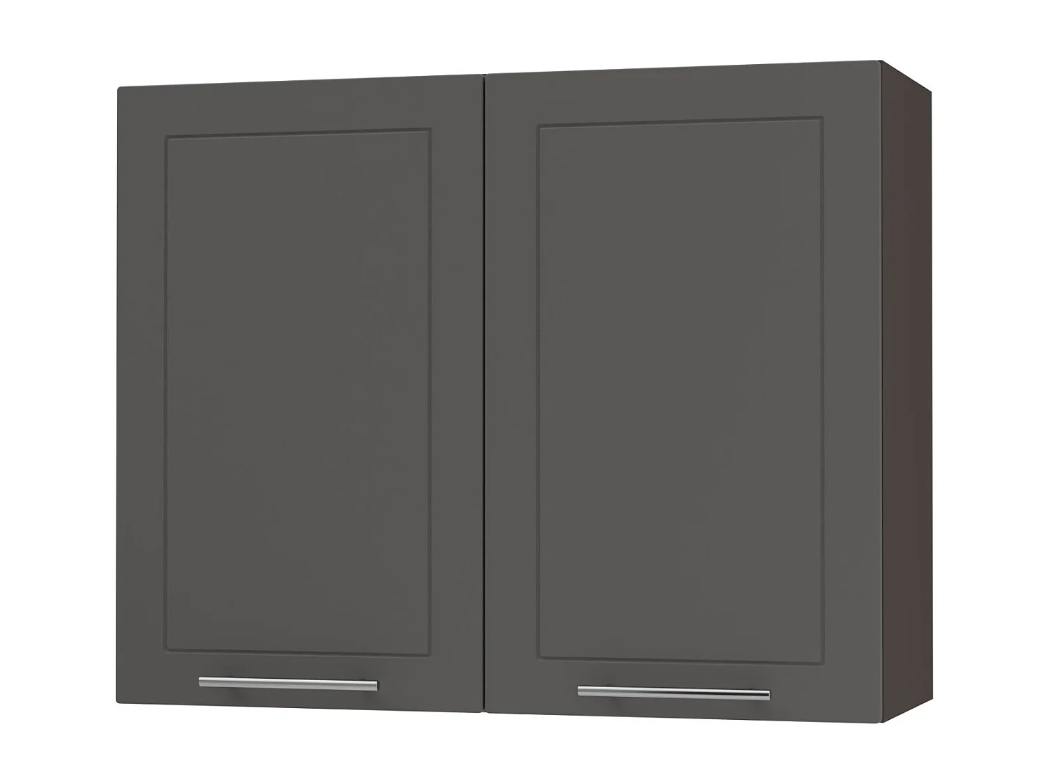 KÜCHENHÄNGESCHRANK Kvantum W3/90 Graphit Matt / Lava Matt 90 / 32,5 / 72cm