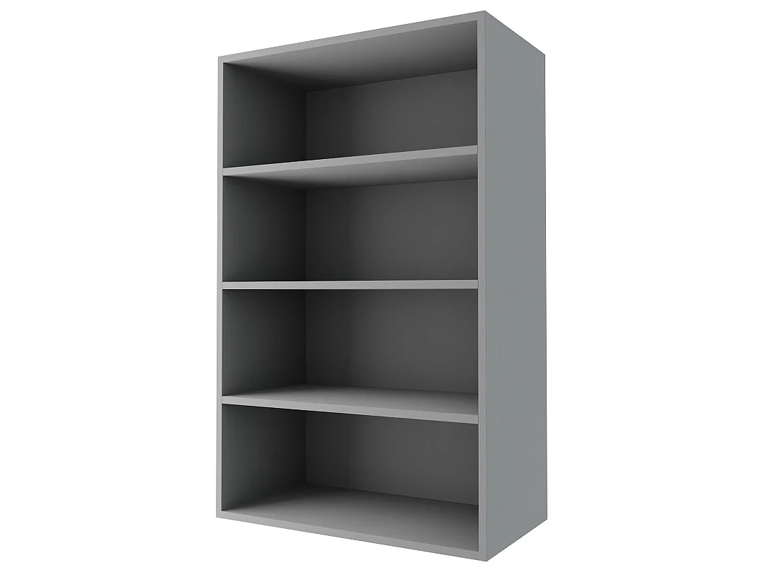 KÜCHENHÄNGESCHRANK Kvantum W4/60 Graphit Matt / Grau Matt 60 / 32,5 / 96cm