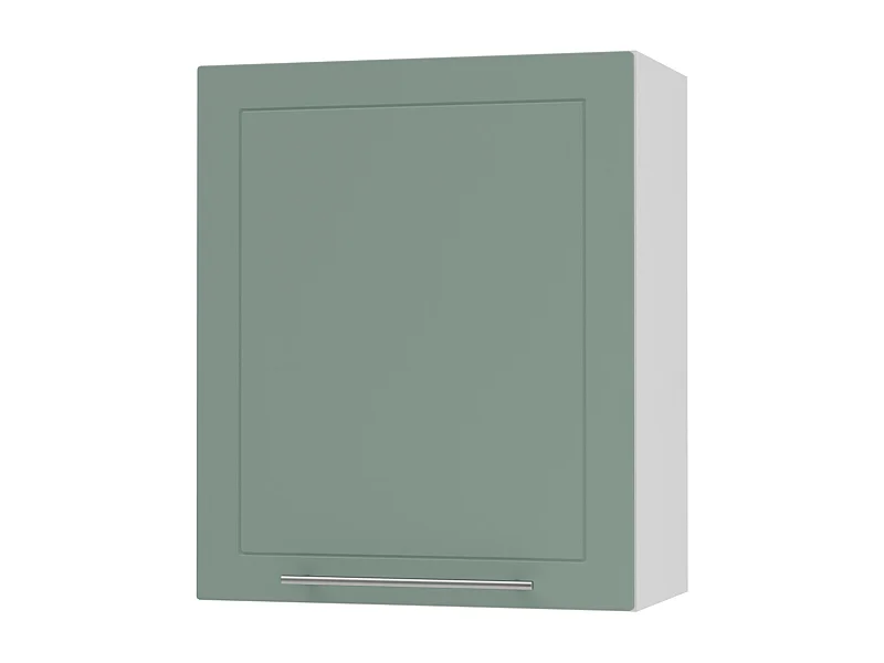 KÜCHENHÄNGESCHRANK Kvantum W2/60 Mint Matt / Weiß Matt 60 / 32,5 / 72cm