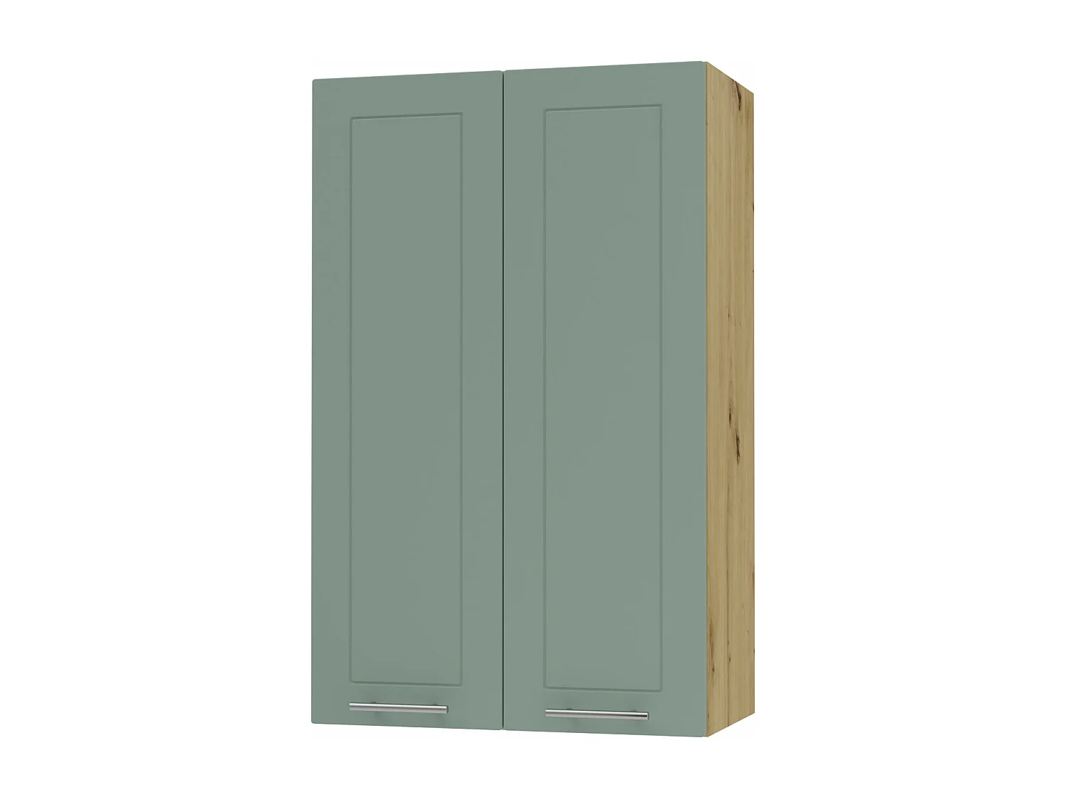 KÜCHENHÄNGESCHRANK Kvantum W4/60 Mint Matt / Eiche Artisan Matt 60 / 32,5 / 96cm