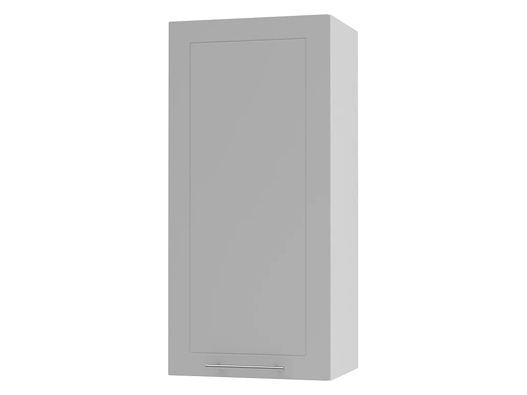 KÜCHENHÄNGESCHRANK Kvantum W4/45 Dust Grey Matt / Weiß Matt 45 / 32,5 / 96cm