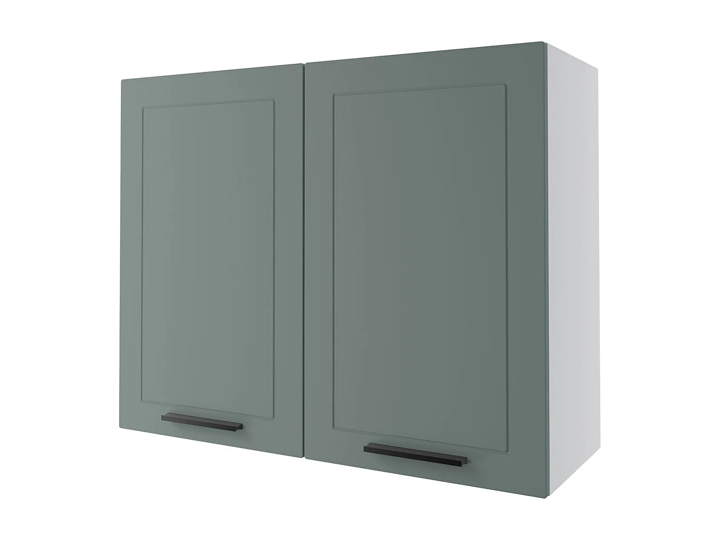 KÜCHENHÄNGESCHRANK Kvantum W3/90 Mint Matt / Weiß Matt 90 / 32,5 / 72cm