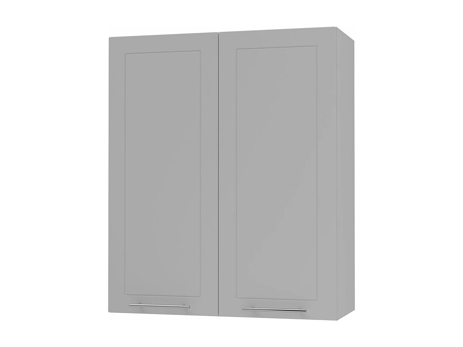 KÜCHENHÄNGESCHRANK Kvantum W4/80 Dust Grey Matt / Grau Matt 80 / 32,5 / 96cm