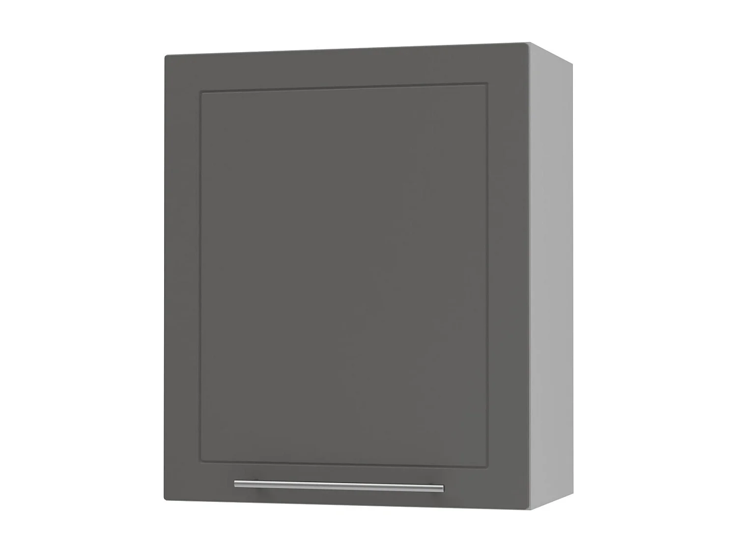 KÜCHENHÄNGESCHRANK Kvantum W2/60 Graphit Matt / Grau Matt 60 / 32,5 / 72cm