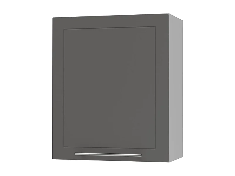 KÜCHENHÄNGESCHRANK Kvantum W2/60 Graphit Matt / Grau Matt 60 / 32,5 / 72cm
