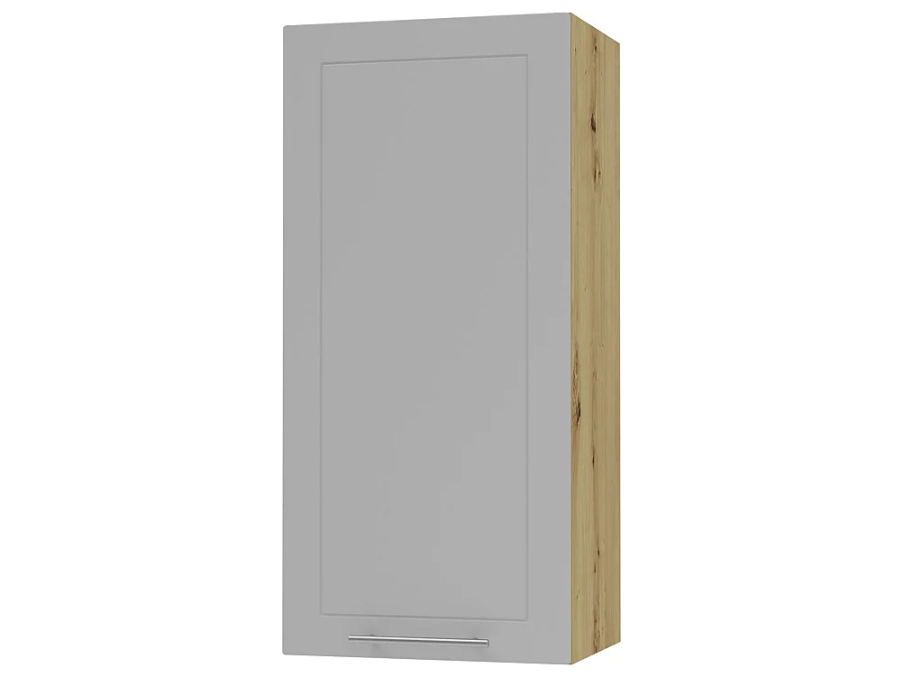 KÜCHENHÄNGESCHRANK Kvantum W4/45 Dust Grey Matt / Eiche Artisan Matt 45 / 32,5 / 96cm