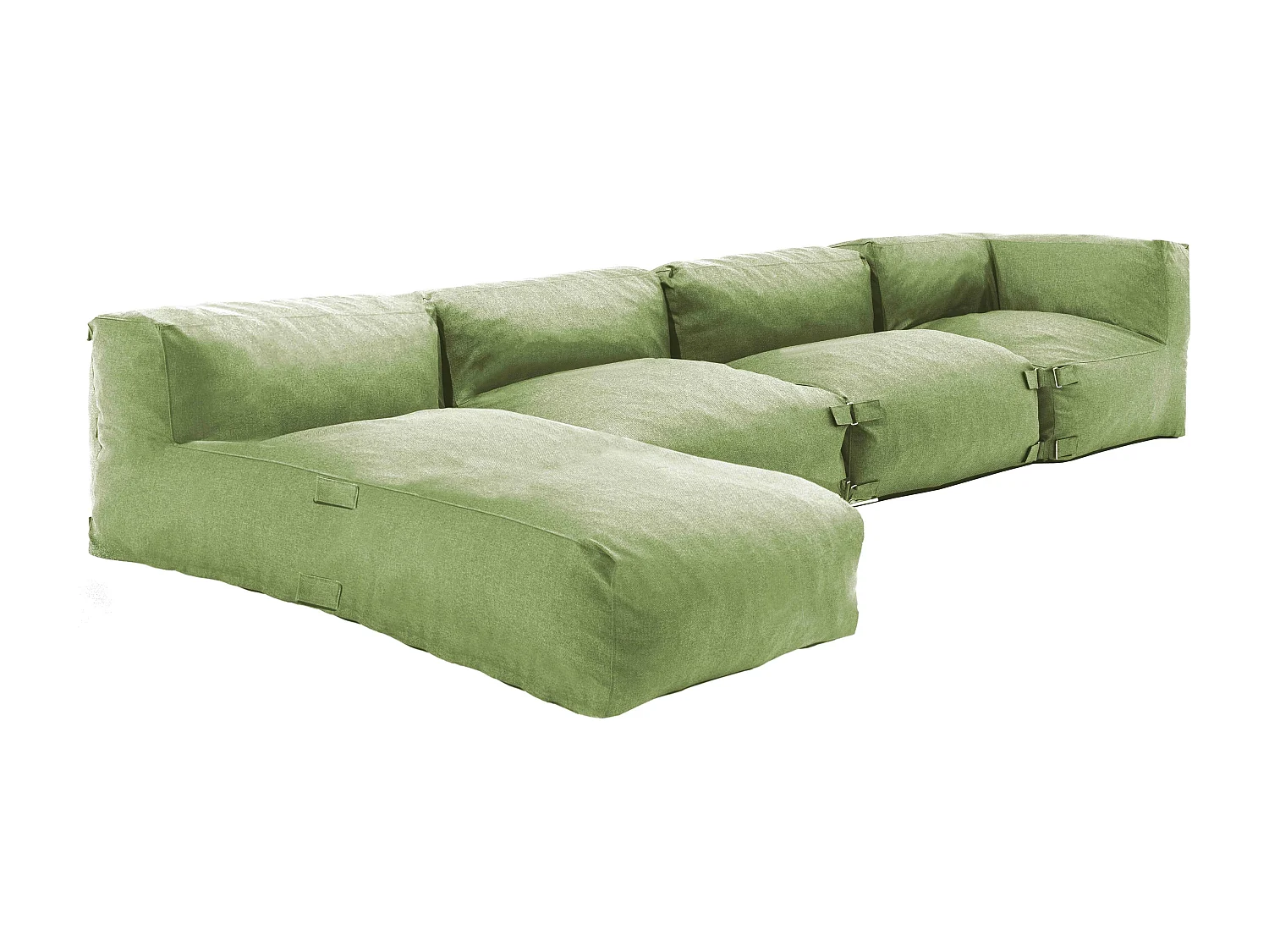 Modulaire tuinset 4 zitplaatsen groen cactus