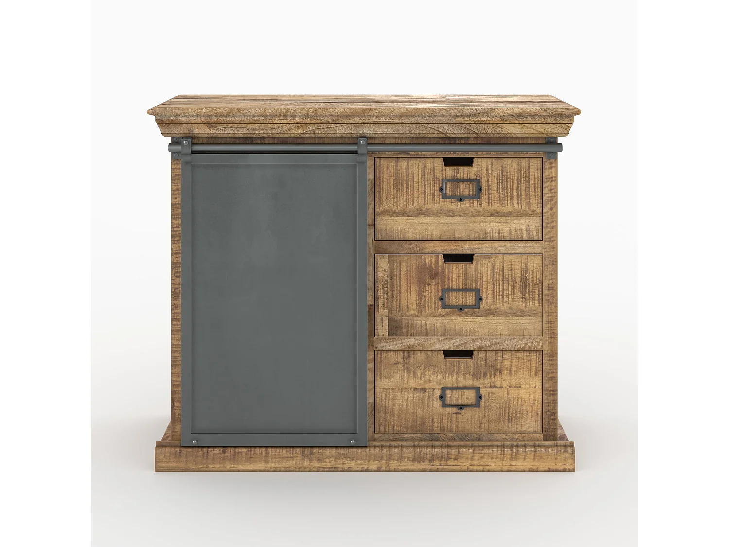 Ensemble 2 buffets en bois de manguier massif  - Tabuk